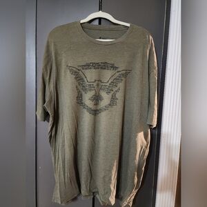 Men's Olive Graphic T-Shirt